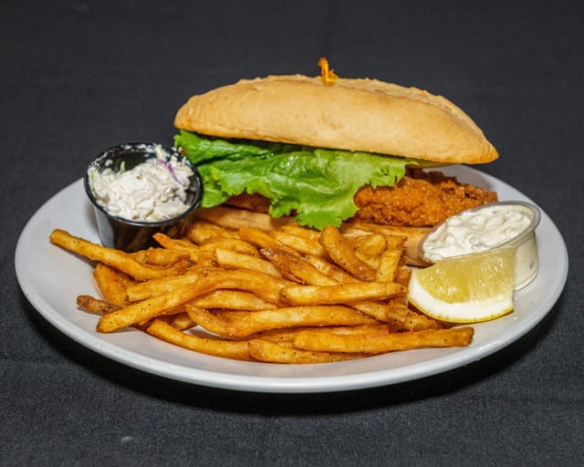 Fried Catfish Sandwich.