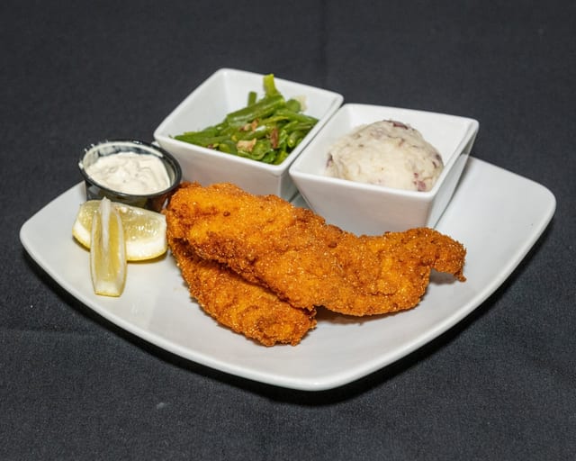 Fried Catfish Dinner.
